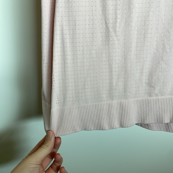 Athleta Tank. Slightly fitted. Baby Pink - Picture 3 of 3